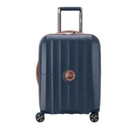 Delsey Paris Maleta de cabina Carrousel 4 ruedas 55 cm azul