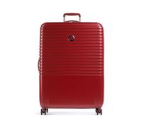 Delsey Paris Caumartin Plus Maleta con 4 ruedas rojo, policarbonato, 54 x 76 x 28cm
