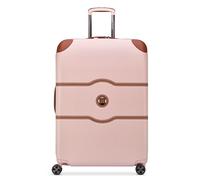 DELSEY Paris Chatelet Air 2.0 Maleta rígida con Ruedas giratorias, Equipaje de Mano, 48,3 cm, Color Beis (Angora), Rosado (Blush Pink), Checked-Large 28 Inch