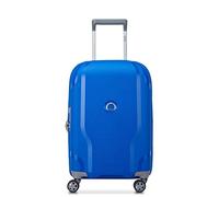DELSEY PARIS - Clavel - Maleta rígida Extensible - 55 x 35 x 27 cm - 43 litros - S - Azul Klein, Azul Klein, Small, Maleta