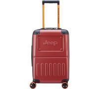 Jeep JH002B Maleta con 4 ruedas rojo, ABS, 35 x 55 x 23cm