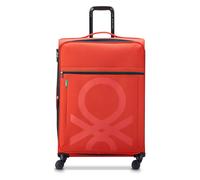 Delsey Paris Delsey Paris x United Colors of Benetton 4 ruedas Trolley L 77 cm Con asa expansible naranja
