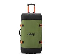 Jeep JS007C 82 | Bolso de viaje con ruedas | verde | poliéster