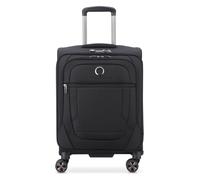 Delsey Maleta de cabina Helium DLX suave y delgada 55x40x20 cm 35 L S 4 ruedas Negro