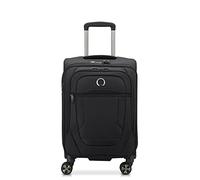 DELSEY PARIS - Helium DLX - Maleta de Cabina Suave y Extensible - 55x35x28 cm - 42 L - S - Negro