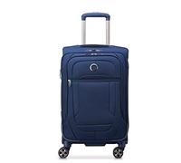 DELSEY PARIS Helium DLX Softside - Equipaje expandible con Ruedas giratorias, Azul Marino, Carry on 20 Inch, Helium DLX Softside - Equipaje expandible con Ruedas giratorias