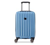 Delsey Paris Longitude 4 ruedas Maleta de cabina 55 cm Con asa expansible azul