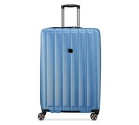 Delsey Paris Longitude 4 ruedas Trolley 76 cm Con asa expansible azul