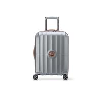 Delsey Paris Carrousel Slim Line Maleta con 4 ruedas platino, policarbonato, 40 x 55 x 20cm