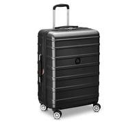 DELSEY Paris Margot Hardside - Equipaje expandible con ruedas giratorias, Negro -, Checked Medium 24 Inch, Maleta extensible Margot Hardside con ruedas giratorias