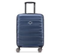 Delsey Paris Meteor 4 ruedas Carro de la cabina 55 cm con pliegue de expansión azul