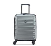 Delsey Paris Meteor 4 ruedas Maleta de cabina 55 cm Con asa expansible gris