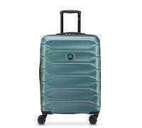 Delsey Paris Meteor 4 ruedas Trolley 68 cm Con asa expansible azul petróleo