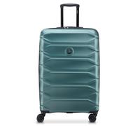Delsey Paris Meteor 4 ruedas Trolley L 78 cm Con asa expansible azul petróleo