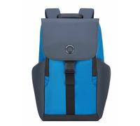 Delsey Paris Mochila Securflap RFID 45 cm Compartimento para portátil azul