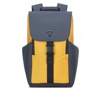 Delsey Paris Mochila Securflap RFID 45 cm Compartimento para portátil amarillo