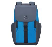 Delsey Paris Mochila Securflap RFID 45 cm Compartimento para portátil azul