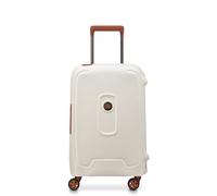 Delsey Paris Moncey Maleta con 4 ruedas blanco, fibra sintética, 35 x 55 x 25cm