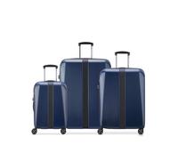 Delsey Paris Promenade hard 2.0 juego de maleta cabina mediana y grande. Azul Variante única