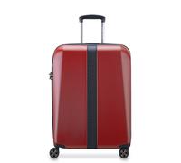 Delsey Paris Promenade hard 2.0 maleta mediana expandible 4 ruedas dobles 66cm. Rojo Granate Mediana