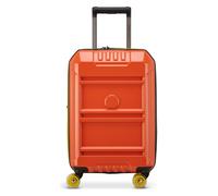 Delsey Paris Rempart 2.0 4 ruedas Maleta de cabina 55 cm Con asa expansible naranja