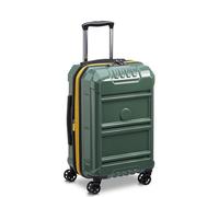 DELSEY PARIS Rempart Hardside - Equipaje expandible con Ruedas giratorias, Verde Militar, 19" Carry-On, Resistente