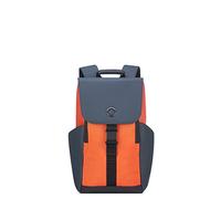 DELSEY PARIS SECURFLAP, Mochila flexible -45 x 31 x 14 cm, 21 L-, color naranja
