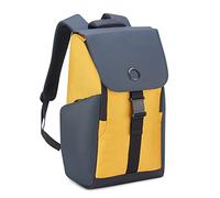 DELSEY PARIS SECURFLAP, Mochila flexible, 45 x 31 x 14 cm, 21 litros, S, Amarillo