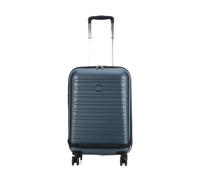 DELSEY Paris - SEGUR 2.0 - Maleta de Cabina Rígida Extensible - 55x35x30 cm - 51 L - S - Azul