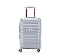 DELSEY PARIS - SHADOW 5.0 - Maleta de cabina rígida extensible - 55x35x23 cm - 35 litros - S - Platino