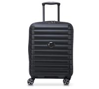 Delsey Paris Shadow 5.0 - Trolley de cabina con 4 ruedas Slim Line USB 55 cm (schwarz)