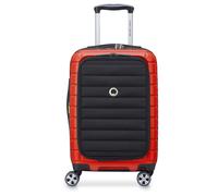 Delsey Paris Shadow 5.0 - Trolley de cabina con 4 ruedas y bolsillo delantero S 55 cm erw. USB (intensives rot)