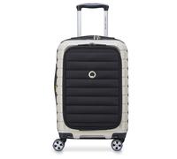 Delsey Paris Shadow 5.0 - Trolley de cabina de 4 ruedas con bolsillo delantero S 55 cm expandible USB (marfil)
