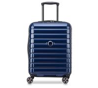 Delsey Paris Shadow 5.0 - Trolley de cabina Slim Line USB 4 ruedas 55 cm (marineblau)