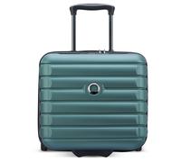 Delsey Paris Trolley de negocios Shadow 5.0 de 4 ruedas Compartimento para portátil de 38 cm con pliegue de expansión verde