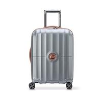 Delsey Paris Carrousel Slim Line Maleta con 4 ruedas platino, policarbonato, 40 x 55 x 20cm