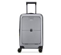 Delsey Paris Turenne 2.0 4 ruedas Maleta de cabina 55 cm Compartimento para el portátil plateado