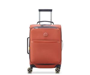 DELSEY PARIS Turenne Soft 4 Double Rolls Exp Cabin Trolley 55 S Brick