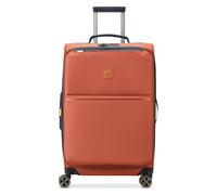 Delsey Paris Turenne Soft 4 ruedas Trolley 68 cm Con asa expansible naranja