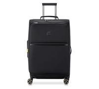 Delsey Paris Turenne Soft 4 ruedas Trolley 68 cm Con asa expansible negro