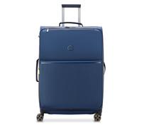 Delsey Paris Trolley Turenne Soft 4 ruedas 77 cm con pliegue de expansión azul