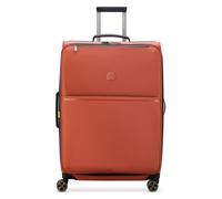 Delsey Paris Trolley Turenne Soft 4 ruedas 77 cm con pliegue de expansión naranja
