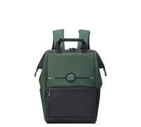 Delsey Paris Turenne Soft Mochila de día Protección RFID 39 cm Compartimento para el portátil verde