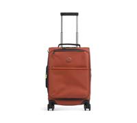 Delsey Paris Turenne Soft 4 ruedas Carro de la cabina 55 cm con pliegue de expansión naranja