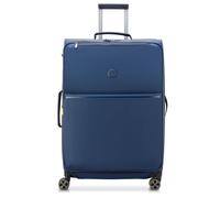 Delsey Paris Trolley Turenne Soft 4 ruedas 77 cm con pliegue de expansión azul