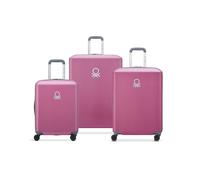 Delsey Paris Ucb hard juego de maletas cabina mediana y grande. Rosa Cabina
