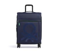 Delsey Paris x United Colors of Benetton CB Maleta con 4 ruedas navy, fibra sintética, 46 x 67 x 31cm
