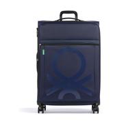 Delsey Paris x United Colors of Benetton CB Maleta con 4 ruedas navy, fibra sintética, 51 x 77 x 36cm