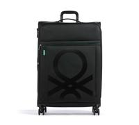 Delsey Paris x United Colors of Benetton Colour Block Trolley de 4 ruedas 77cm con pliegue de expansión negro