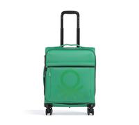 Delsey Paris x United Colors of Benetton CB Maleta con 4 ruedas verde, fibra sintética, 41 x 55 x 23cm